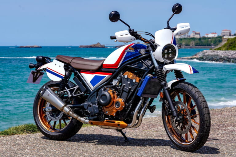 ホンダ|CL500|カスタム|CL500 Digger - France|まさかのホーク250登場!? 欧州ホンダ、16台のCL500/CL250カスタムがW&Wに集結!