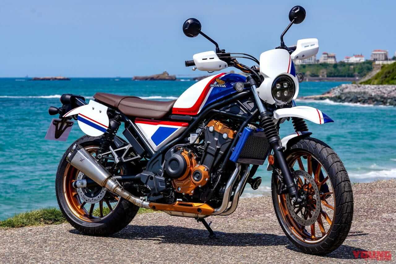 ホンダ|CL500|カスタム|CL500 Digger - France|まさかのホーク250登場!? 欧州ホンダ、16台のCL500/CL250カスタムがW&Wに集結!