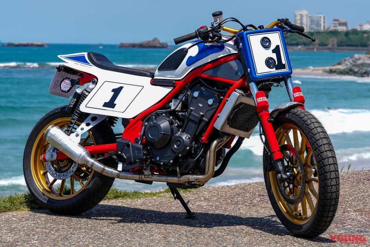 ホンダ|CL500|カスタム|CL501R - Spain|まさかのホーク250登場!? 欧州ホンダ、16台のCL500/CL250カスタムがW&Wに集結!