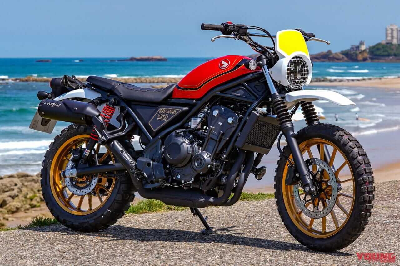 ホンダ|CL500|カスタム|Enduro 500 - Spain|まさかのホーク250登場!? 欧州ホンダ、16台のCL500/CL250カスタムがW&Wに集結!