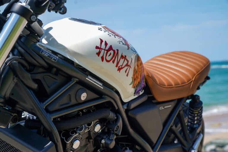 ホンダ|CL500|カスタム|Irezumi - France|まさかのホーク250登場!? 欧州ホンダ、16台のCL500/CL250カスタムがW&Wに集結!