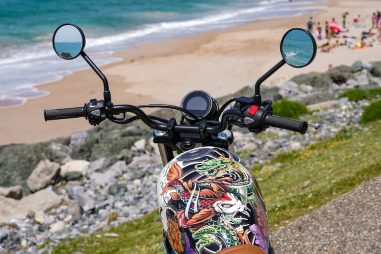 ホンダ|CL500|カスタム|Irezumi - France|まさかのホーク250登場!? 欧州ホンダ、16台のCL500/CL250カスタムがW&Wに集結!