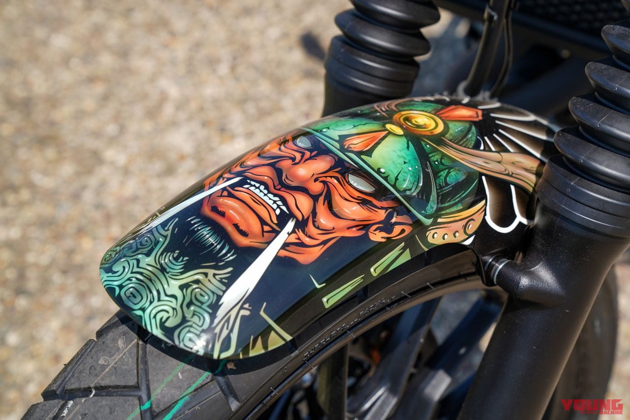 ホンダ|CL500|カスタム|Irezumi - France|まさかのホーク250登場!? 欧州ホンダ、16台のCL500/CL250カスタムがW&Wに集結!