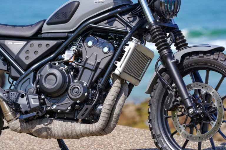 ホンダ|CL500|カスタム|Moonground - Portugal|まさかのホーク250登場!? 欧州ホンダ、16台のCL500/CL250カスタムがW&Wに集結!