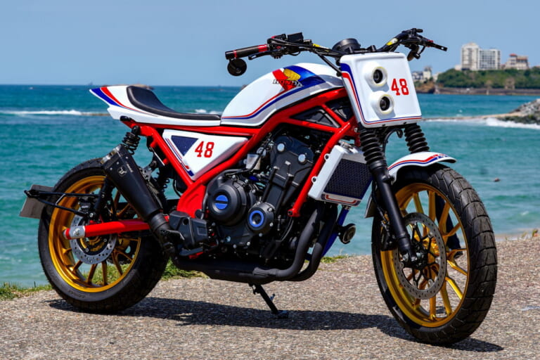 ホンダ|CL500|カスタム|Oceans’ Track - France|まさかのホーク250登場!? 欧州ホンダ、16台のCL500/CL250カスタムがW&Wに集結!