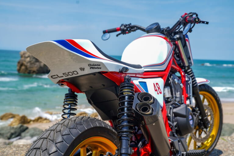 ホンダ|CL500|カスタム|Oceans’ Track - France|まさかのホーク250登場!? 欧州ホンダ、16台のCL500/CL250カスタムがW&Wに集結!