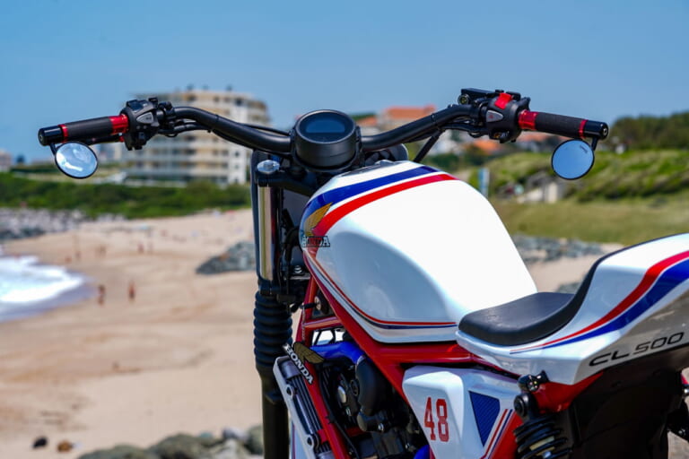 ホンダ|CL500|カスタム|Oceans’ Track - France|まさかのホーク250登場!? 欧州ホンダ、16台のCL500/CL250カスタムがW&Wに集結!