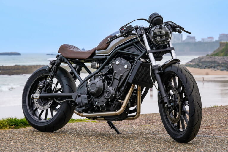 ホンダ|CL500|カスタム|CL Surfer - Germany|まさかのホーク250登場!? 欧州ホンダ、16台のCL500/CL250カスタムがW&Wに集結!