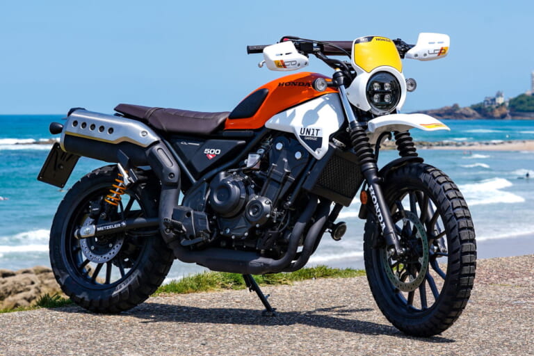 ホンダ|CL500|カスタム|Sterrato 500 - Italy|まさかのホーク250登場!? 欧州ホンダ、16台のCL500/CL250カスタムがW&Wに集結!