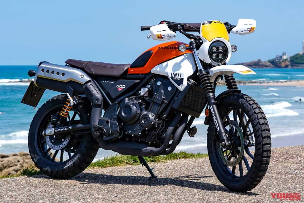ホンダ|CL500|カスタム|Sterrato 500 - Italy|まさかのホーク250登場!? 欧州ホンダ、16台のCL500/CL250カスタムがW&Wに集結!