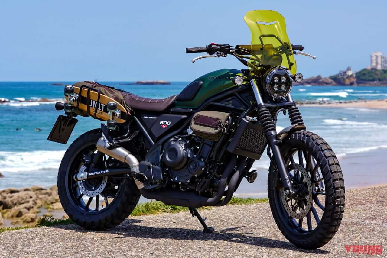 ホンダ|CL500|カスタム|Terra Battuta 500 - Italy|まさかのホーク250登場!? 欧州ホンダ、16台のCL500/CL250カスタムがW&Wに集結!