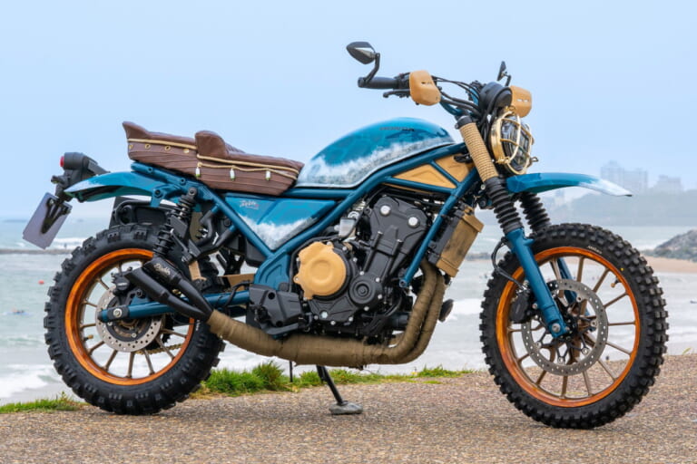 ホンダ|CL500|カスタム|The Poseidon Project - UK|まさかのホーク250登場!? 欧州ホンダ、16台のCL500/CL250カスタムがW&Wに集結!