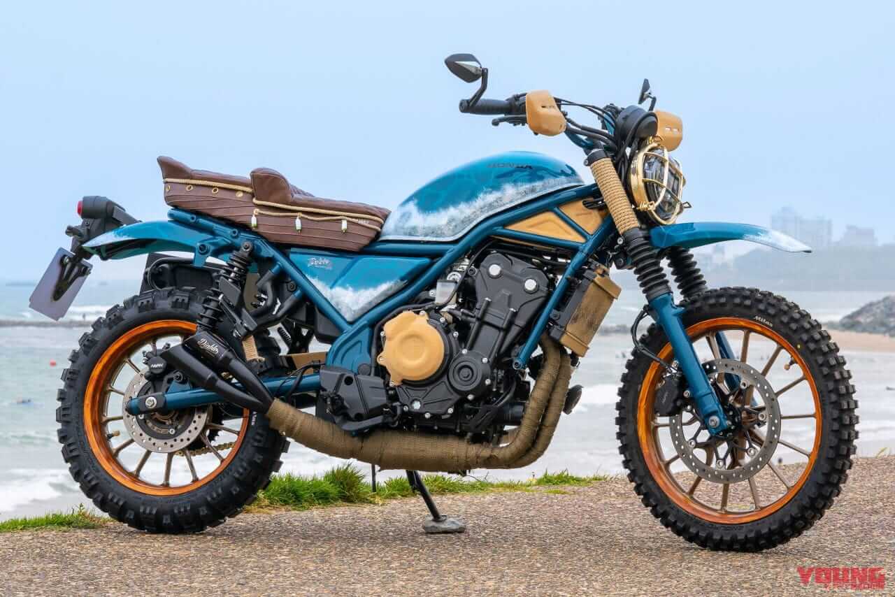 ホンダ|CL500|カスタム|The Poseidon Project - UK|まさかのホーク250登場!? 欧州ホンダ、16台のCL500/CL250カスタムがW&Wに集結!