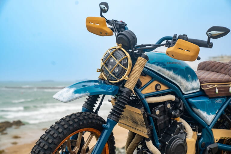 ホンダ|CL500|カスタム|The Poseidon Project - UK|まさかのホーク250登場!? 欧州ホンダ、16台のCL500/CL250カスタムがW&Wに集結!