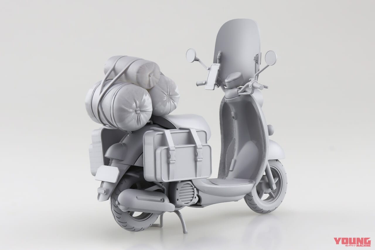 |【志摩リンのビーノ/綾乃のエイプ】ゆるキャン△登場のバイクがプラモデルになって登場!