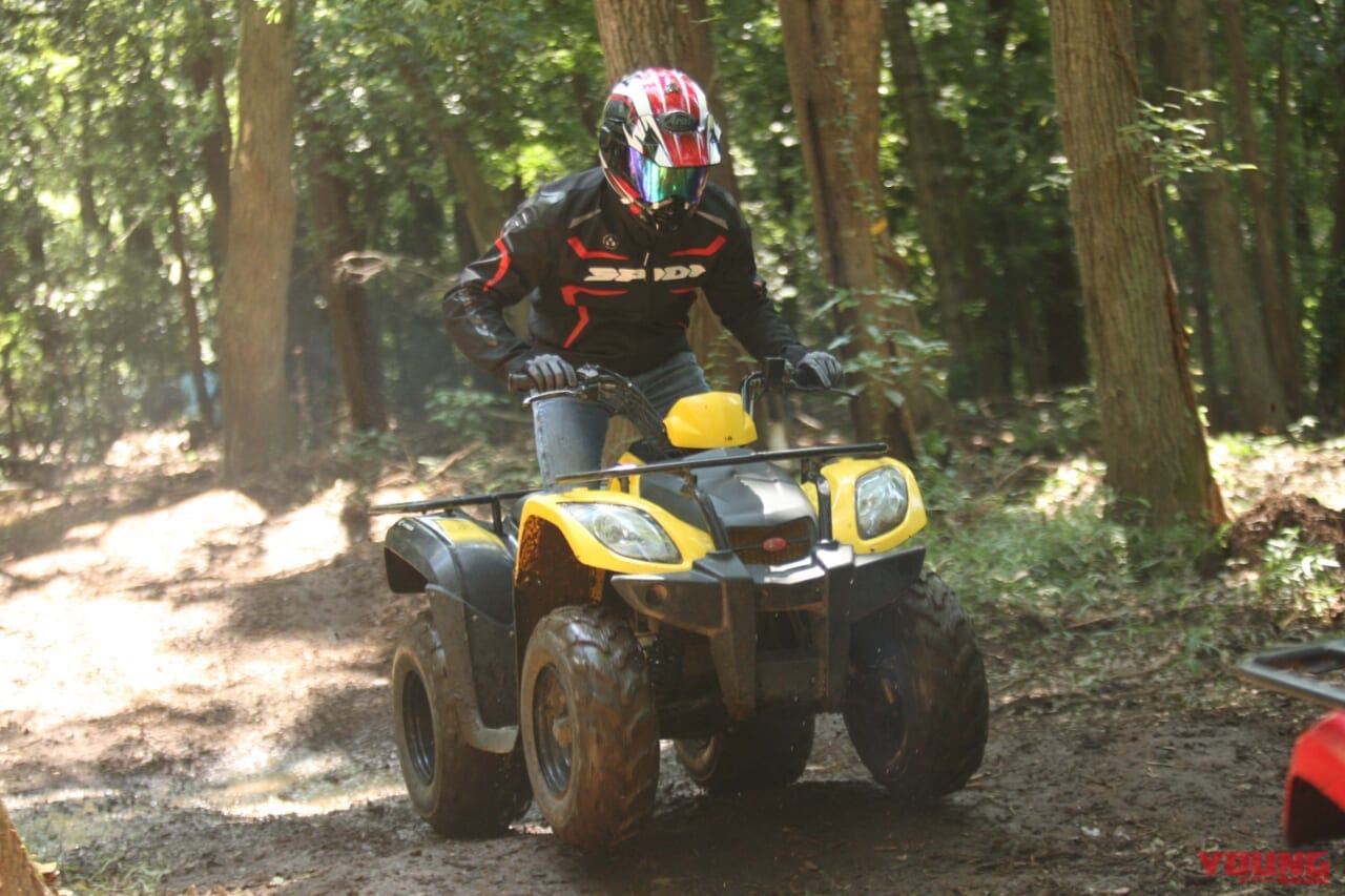 |【日本で爆売れ中】コイツはヒャッハーな乗り物だぜ!! キムコの4輪バギー「MXU 150X」で泥まみれになってきた