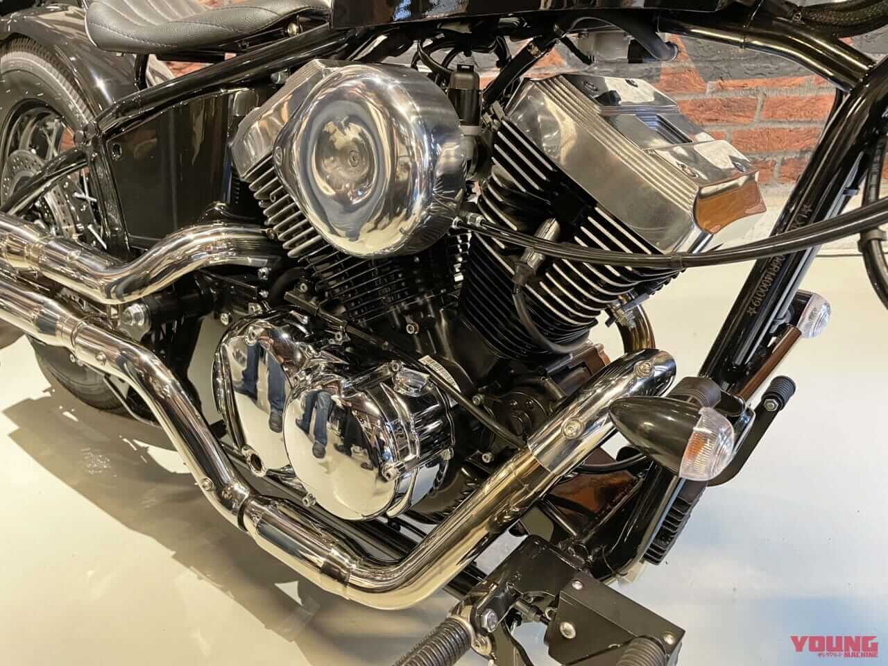 |250ccの空冷Vツイン、リヤサスを獲得だッ!! サンダーモーターサイクルズ「ソフテイルサンダー250」発売