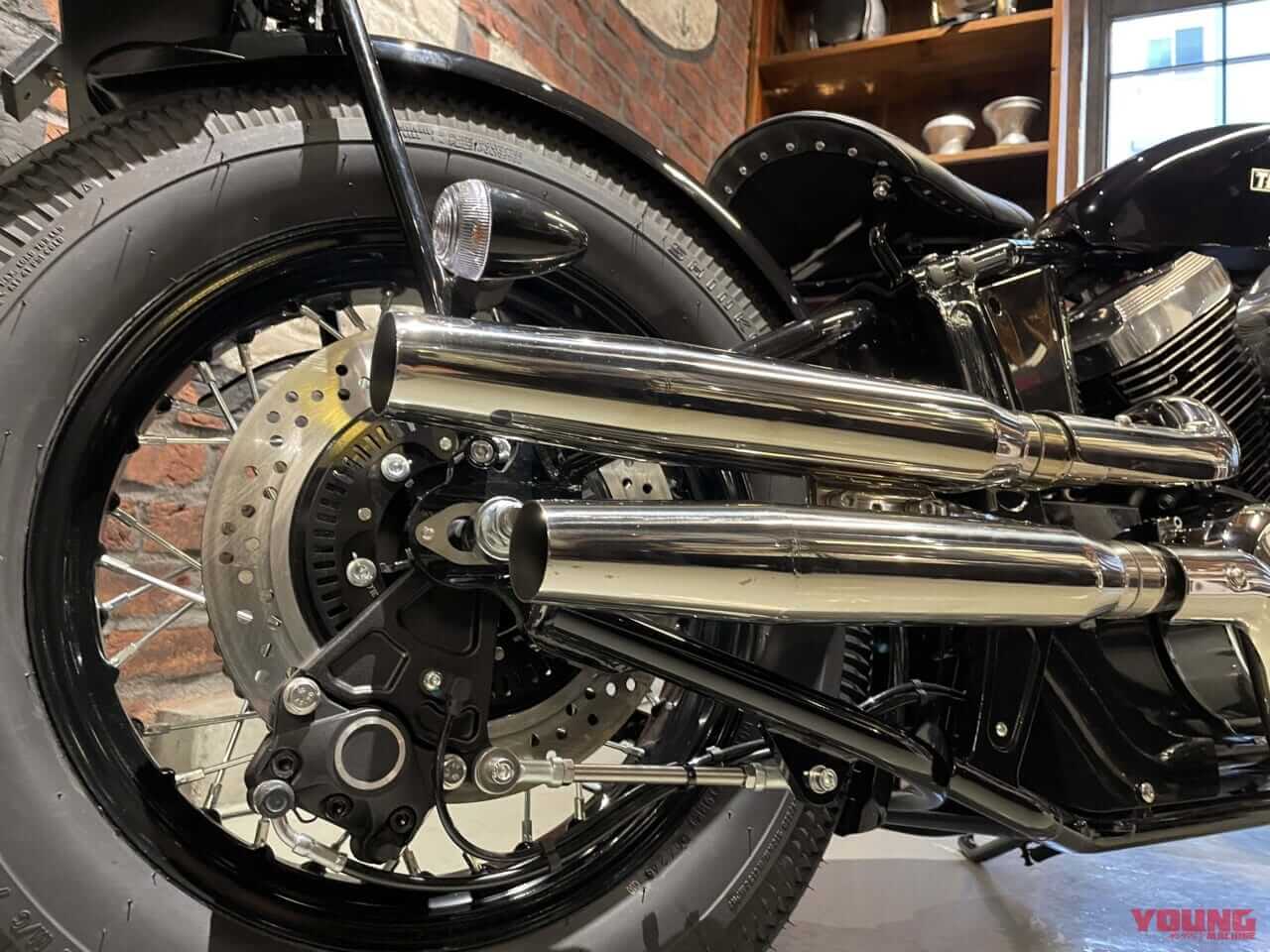 |250ccの空冷Vツイン、リヤサスを獲得だッ!! サンダーモーターサイクルズ「ソフテイルサンダー250」発売