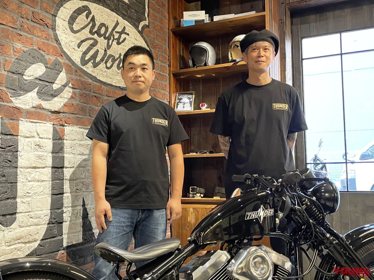 サンダーモーターサイクルズ|ソフテイルサンダー250|車坂下||250ccの空冷Vツイン、リヤサスを獲得だッ!! サンダーモーターサイクルズ「ソフテイルサンダー250」発売