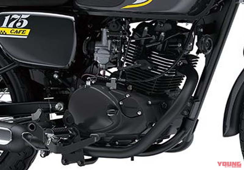 |32万円台の軽二輪レトロ?! 尼カワサキ「W175」シリーズの2025年モデルが早くも登場【海外】