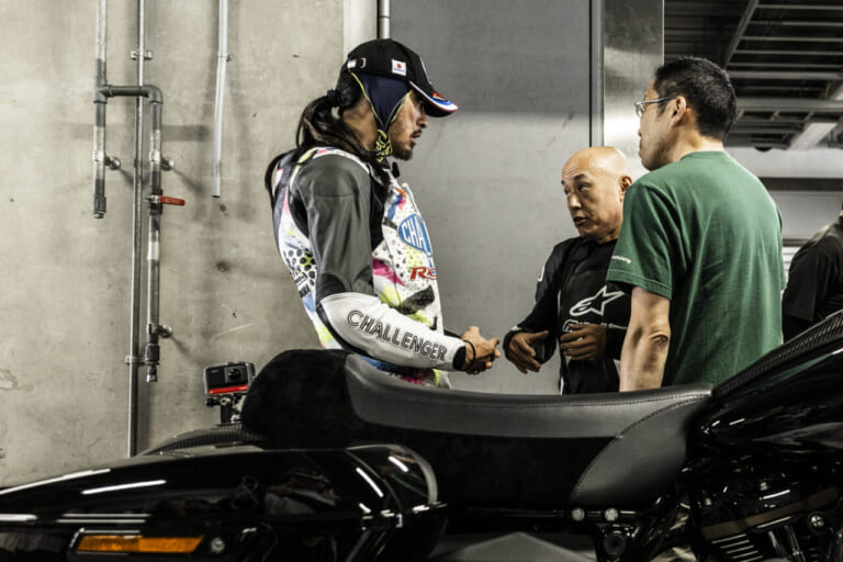 長瀬智也|MCFAJ|AVCC|JOYRIDE|ヨシムラ|ハーレーダビッドソン|FLTRX|バガー|長瀬智也さん、日本初登場となるハーレー・バガーレーサーでレース参戦!! 「多くの人にこの魅力を知って欲しい」