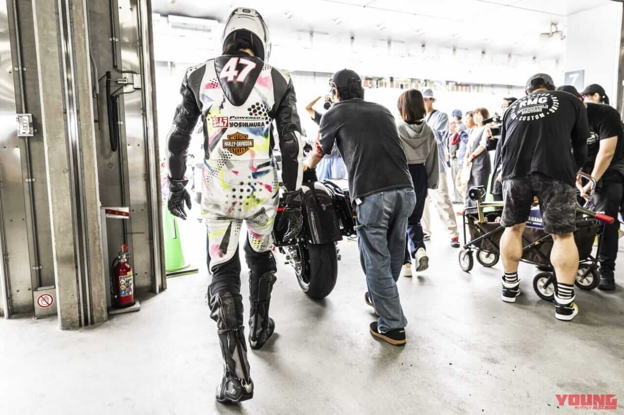 長瀬智也|MCFAJ|AVCC|JOYRIDE|ヨシムラ|ハーレーダビッドソン|FLTRX|バガー|長瀬智也さん、日本初登場となるハーレー・バガーレーサーでレース参戦!! 「多くの人にこの魅力を知って欲しい」