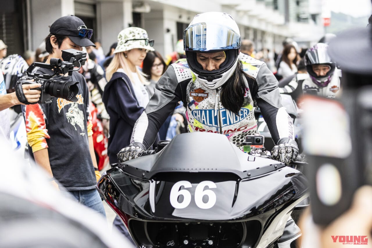 長瀬智也|MCFAJ|AVCC|JOYRIDE|ヨシムラ|ハーレーダビッドソン|FLTRX|バガー|長瀬智也さん、日本初登場となるハーレー・バガーレーサーでレース参戦!! 「多くの人にこの魅力を知って欲しい」