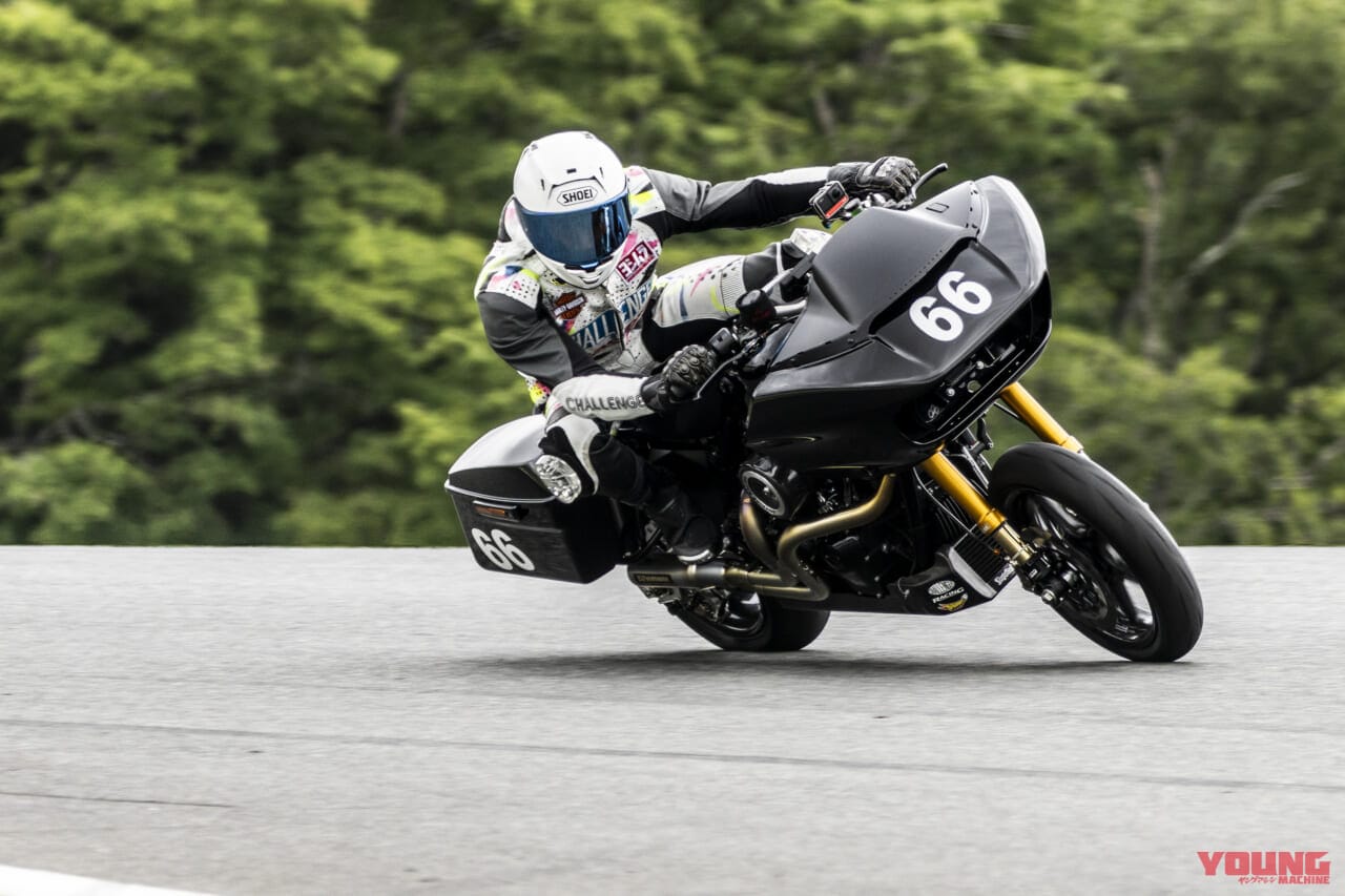 |長瀬智也さん、日本初登場となるハーレー・バガーレーサーでレース参戦!! 「多くの人にこの魅力を知って欲しい」