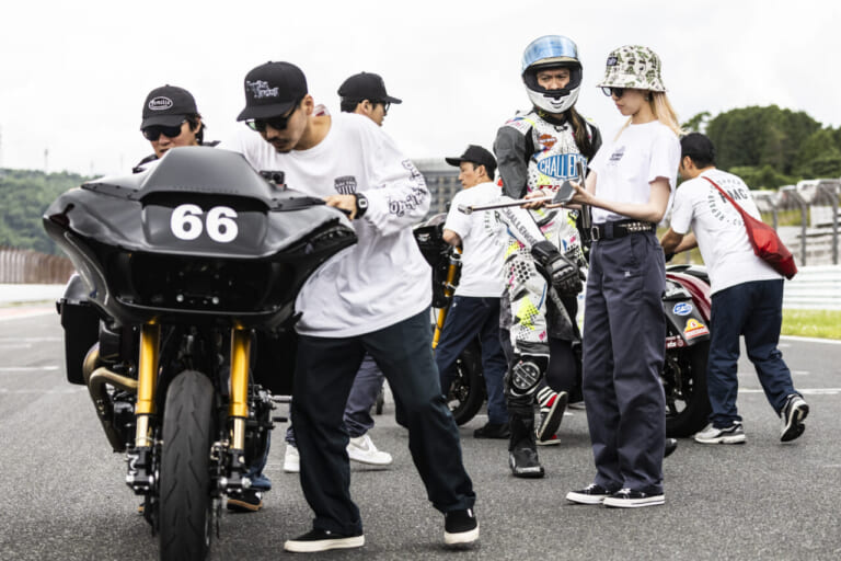 長瀬智也|MCFAJ|AVCC|JOYRIDE|ヨシムラ|ハーレーダビッドソン|FLTRX|バガー|長瀬智也さん、日本初登場となるハーレー・バガーレーサーでレース参戦!! 「多くの人にこの魅力を知って欲しい」