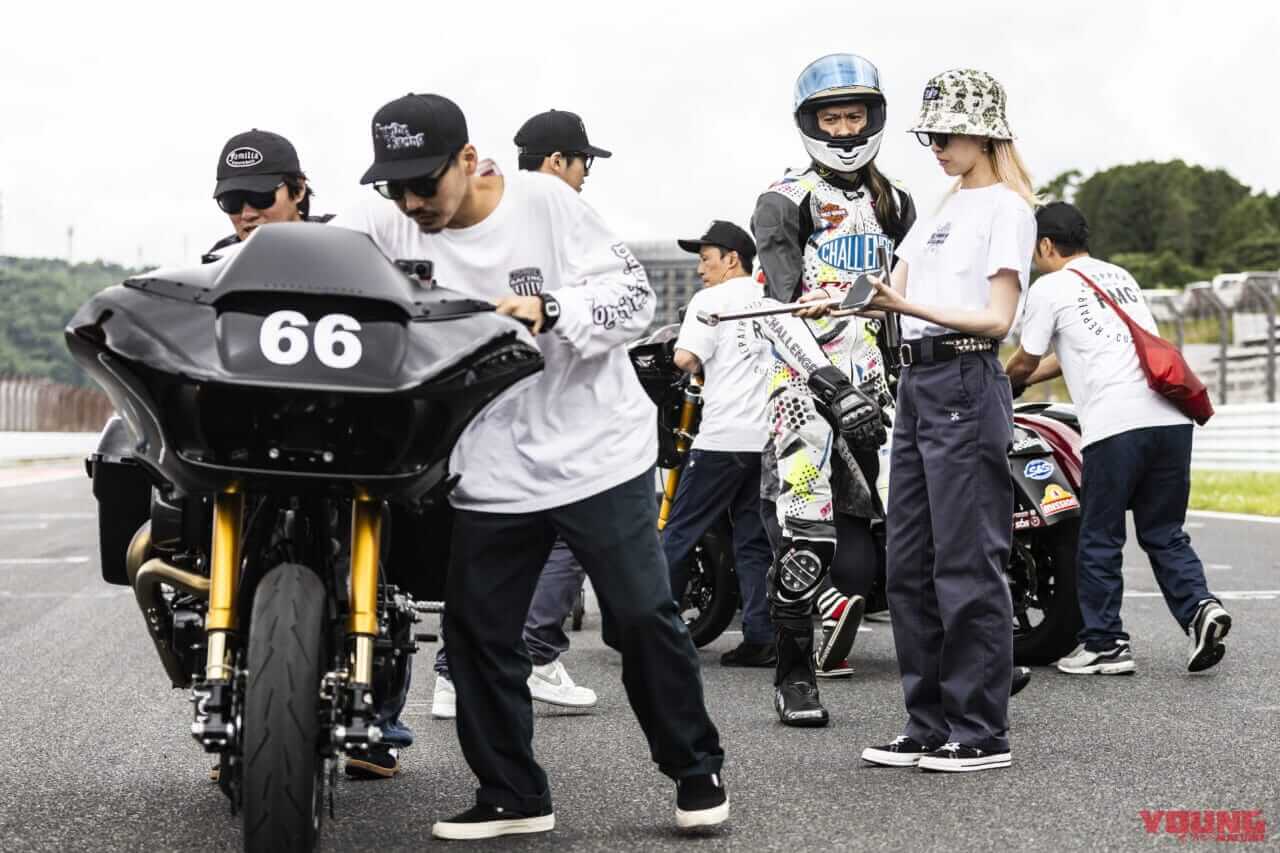 長瀬智也|MCFAJ|AVCC|JOYRIDE|ヨシムラ|ハーレーダビッドソン|FLTRX|バガー|長瀬智也さん、日本初登場となるハーレー・バガーレーサーでレース参戦!! 「多くの人にこの魅力を知って欲しい」