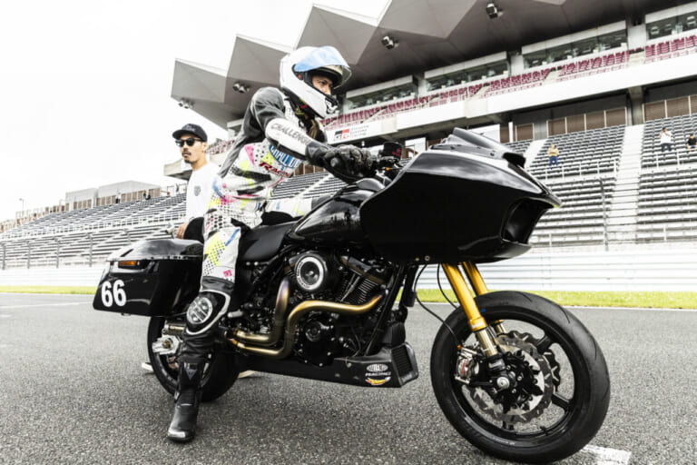 長瀬智也|MCFAJ|AVCC|JOYRIDE|ヨシムラ|ハーレーダビッドソン|FLTRX|バガー|長瀬智也さん、日本初登場となるハーレー・バガーレーサーでレース参戦!! 「多くの人にこの魅力を知って欲しい」