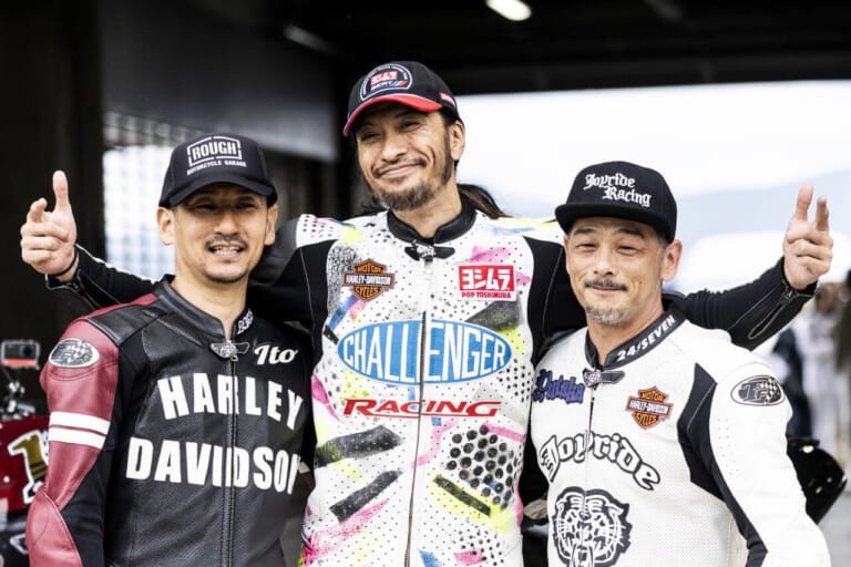 長瀬智也|MCFAJ|AVCC|JOYRIDE|ヨシムラ|ハーレーダビッドソン|FLTRX|バガー|長瀬智也さん、日本初登場となるハーレー・バガーレーサーでレース参戦!! 「多くの人にこの魅力を知って欲しい」