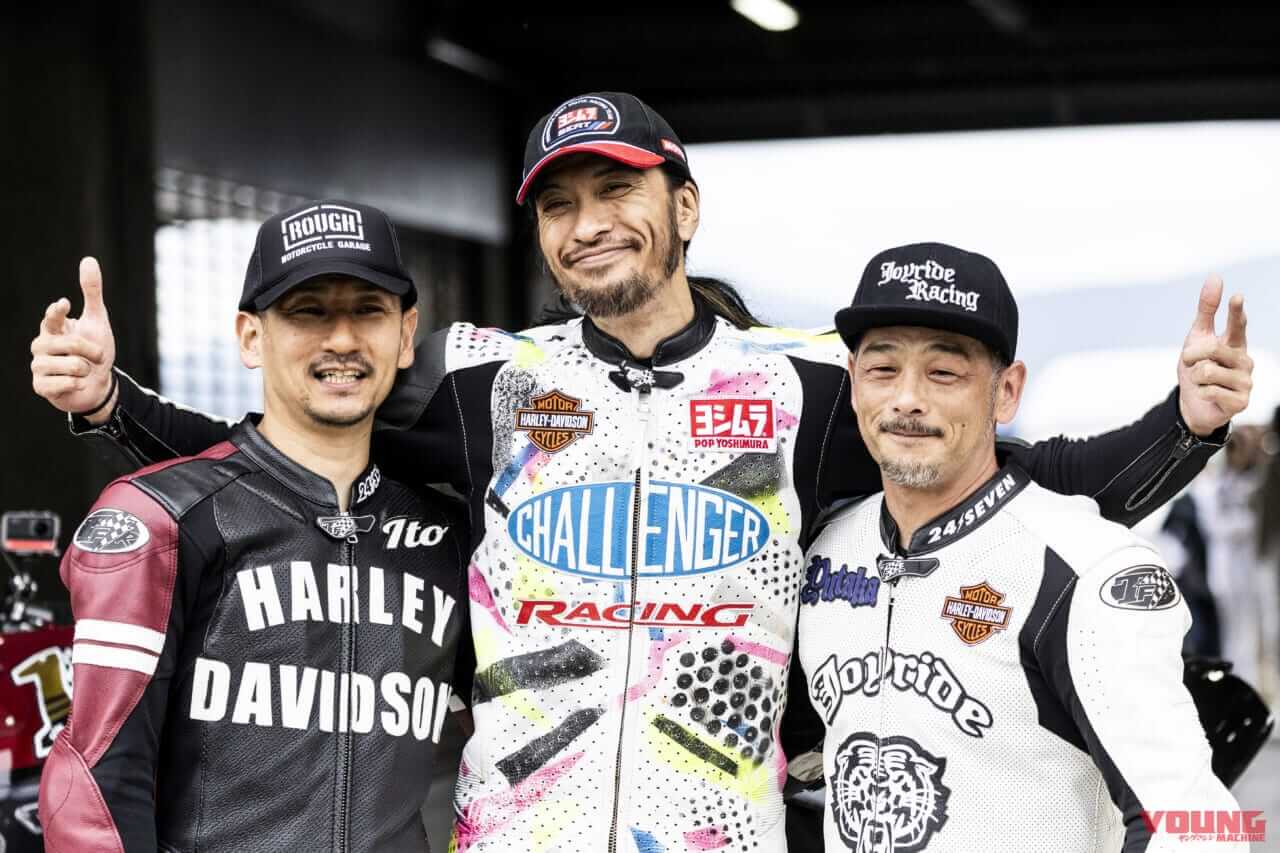 長瀬智也|MCFAJ|AVCC|JOYRIDE|ヨシムラ|ハーレーダビッドソン|FLTRX|バガー|長瀬智也さん、日本初登場となるハーレー・バガーレーサーでレース参戦!! 「多くの人にこの魅力を知って欲しい」