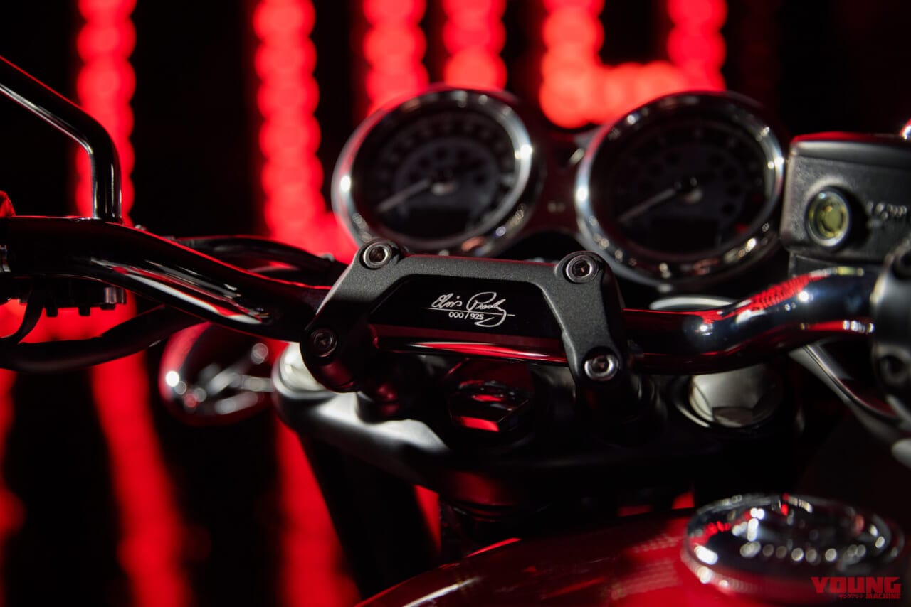 Triumph Bonneville T120 エルヴィス・プレスリー Limited Edition|世界限定925台! トライアンフ「ボンネビル T120 エルヴィス・プレスリー リミテッドエディション」登場