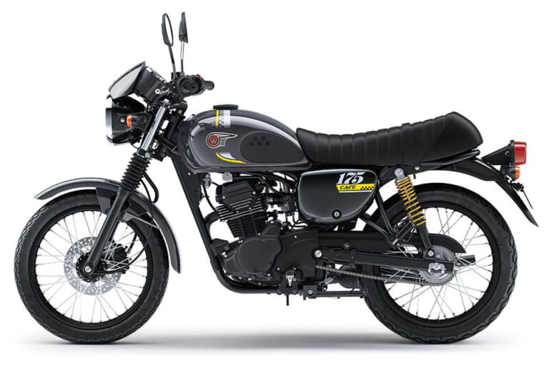 カワサキ|W175カフェ|インドネシア仕様|2025年モデル|カワサキが新型「W175」を発表! 車体寸法の大型化とインジェクション新搭載【海外】