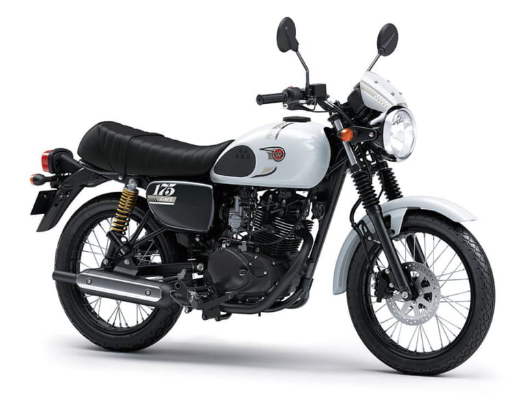 カワサキ|W175カフェ|インドネシア仕様|2025年モデル|カワサキが新型「W175」を発表! 車体寸法の大型化とインジェクション新搭載【海外】