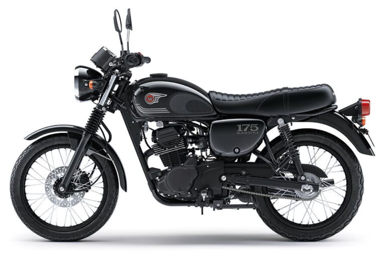 カワサキ|W175 SE ブラックスタイル|インドネシア仕様|2025年モデル|カワサキが新型「W175」を発表! 車体寸法の大型化とインジェクション新搭載【海外】