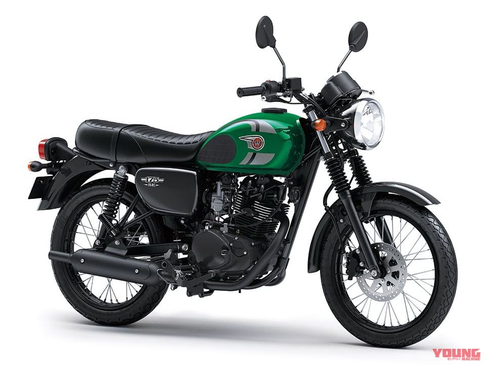 カワサキ|W175 SE|インドネシア仕様|2025年モデル|32万円台の軽二輪レトロ?! 尼カワサキ「W175」シリーズの2025年モデルが早くも登場【海外】