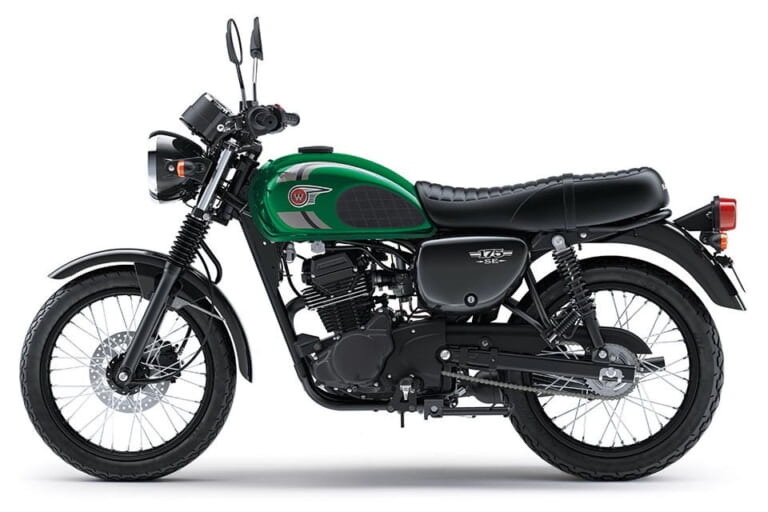 カワサキ|W175 SE|インドネシア仕様|2025年モデル|カワサキが新型「W175」を発表! 車体寸法の大型化とインジェクション新搭載【海外】