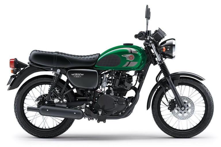 カワサキ|W175 SE|インドネシア仕様|2025年モデル|カワサキが新型「W175」を発表! 車体寸法の大型化とインジェクション新搭載【海外】