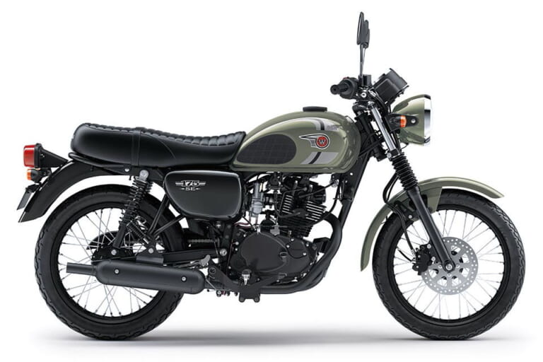 カワサキ|W175 SE|インドネシア仕様|2025年モデル|カワサキが新型「W175」を発表! 車体寸法の大型化とインジェクション新搭載【海外】