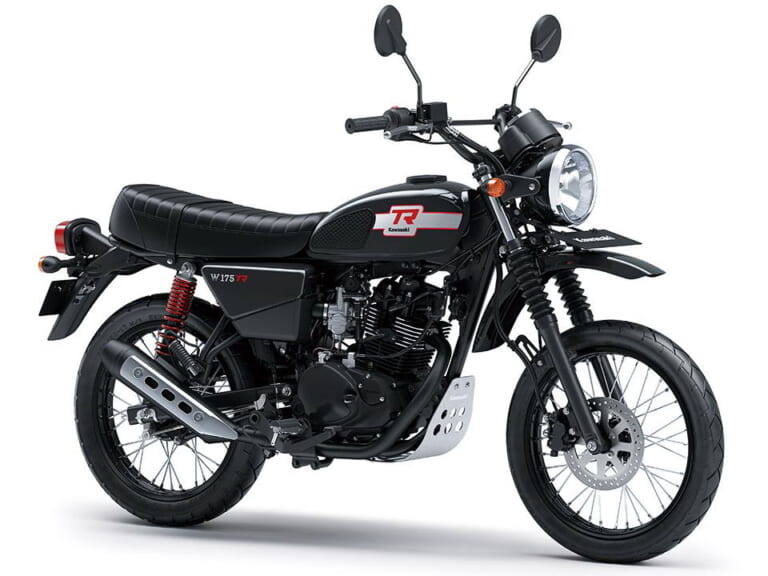 カワサキ|W175TR|インドネシア仕様|2025年モデル|カワサキが新型「W175」を発表! 車体寸法の大型化とインジェクション新搭載【海外】
