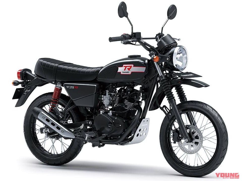 カワサキ|W175TR|インドネシア仕様|2025年モデル|32万円台の軽二輪レトロ?! 尼カワサキ「W175」シリーズの2025年モデルが早くも登場【海外】