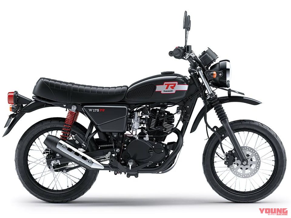 カワサキ|W175TR|インドネシア仕様|2025年モデル|32万円台の軽二輪レトロ?! 尼カワサキ「W175」シリーズの2025年モデルが早くも登場【海外】