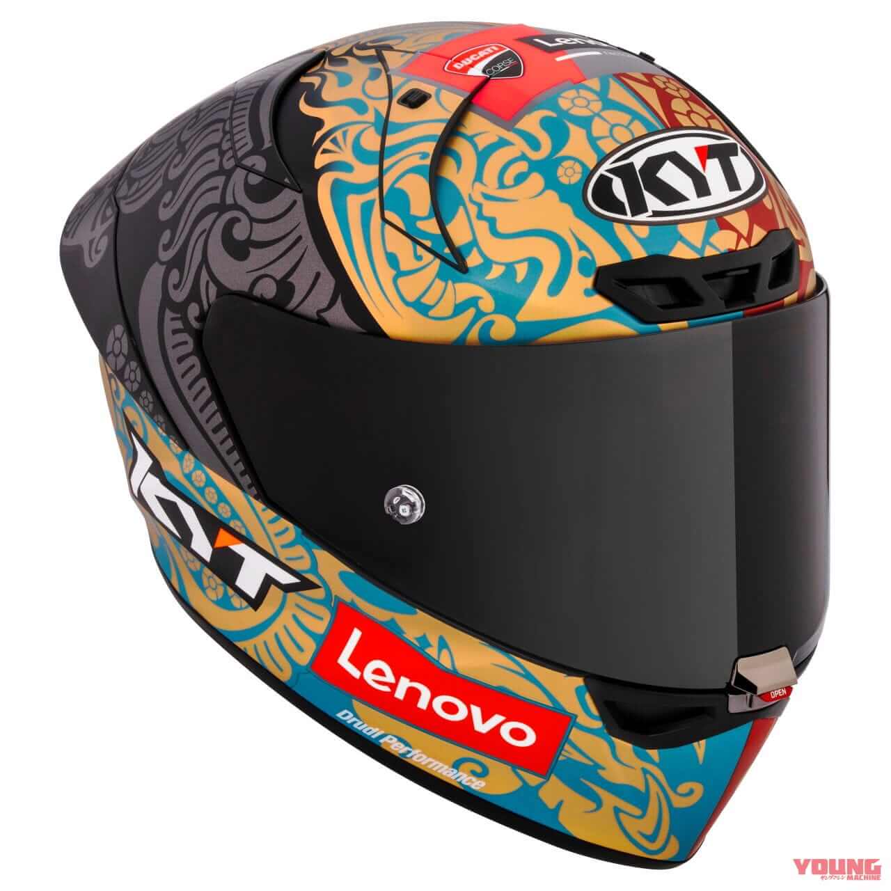 |最高峰クラスに進出中の新ヘルメットブランド「KYT HELMET」が日本上陸!! まずはロード×2種、オフ×1種を発売