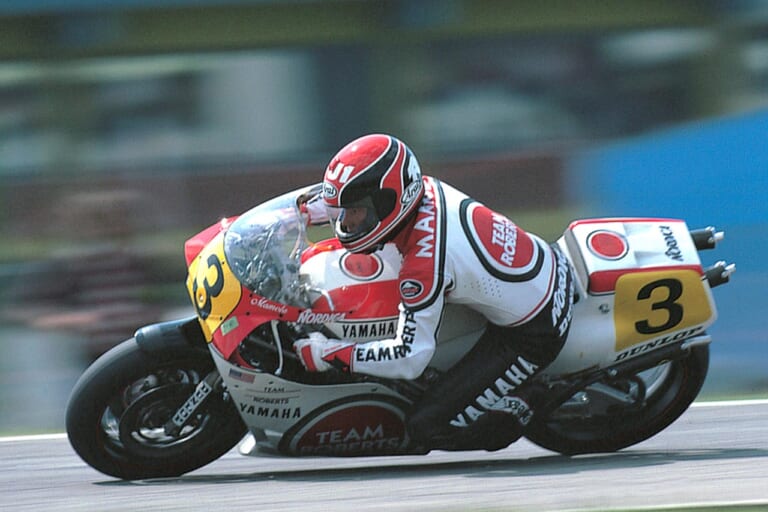 YZR500(0W86)#3 Randy Mamola|ラッキーストライクヤマハ再臨! ……じゃない?!『パドックに帰ってきたXSR900 GP』はランディ・マモラ号のオマージュ