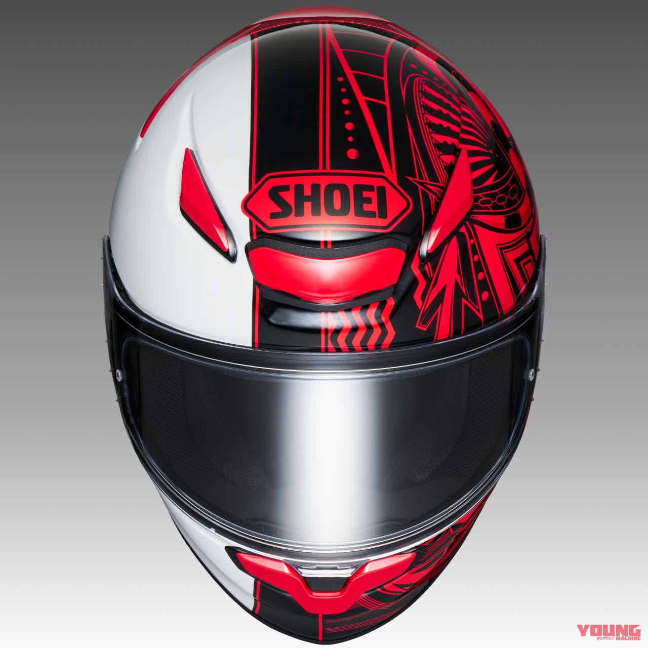 |強い線で描かれた非対称グラフィックのSHOEI「Z-8 BEAUT」が8月発売へ