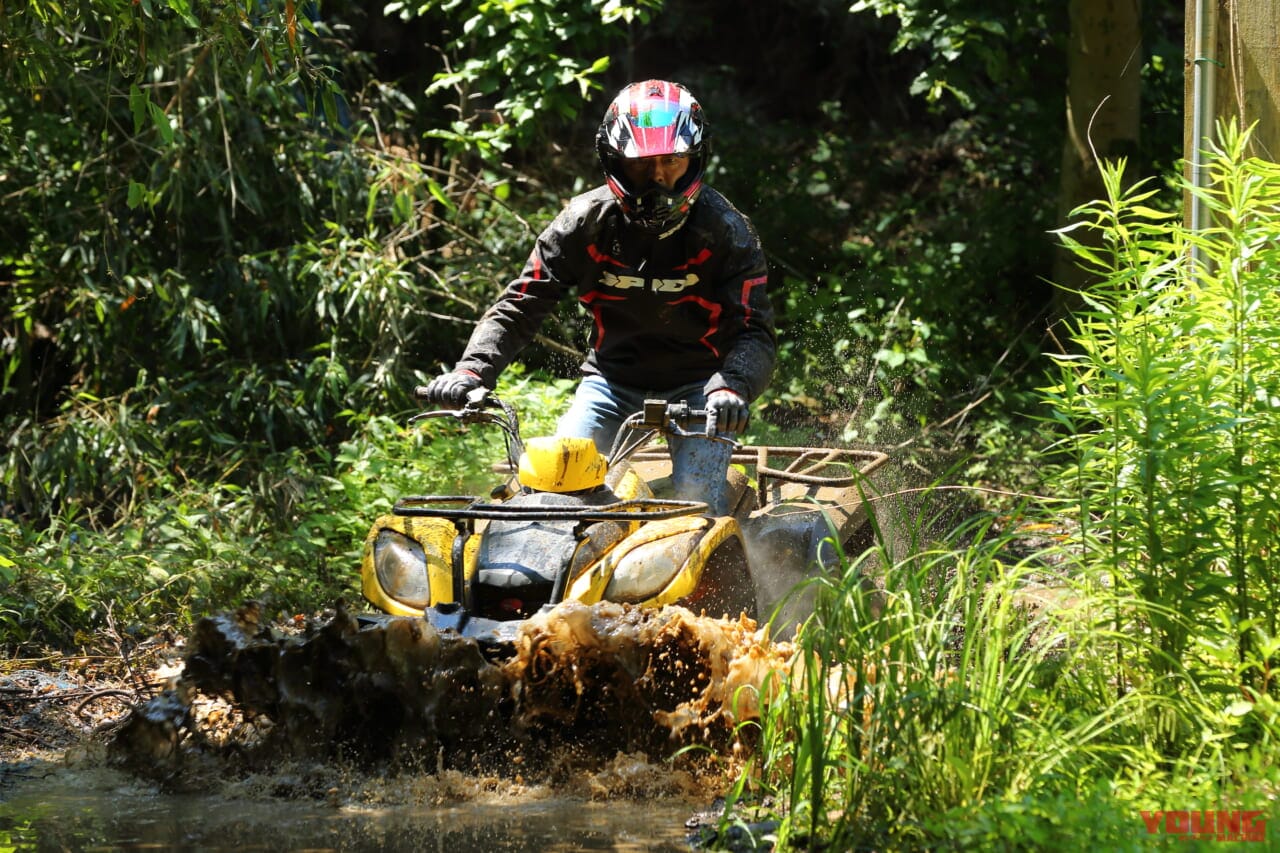 キムコ|4輪バギー|ATV|MXU150X|【日本で爆売れ中】コイツはヒャッハーな乗り物だぜ!! キムコの4輪バギー「MXU 150X」で泥まみれになってきた