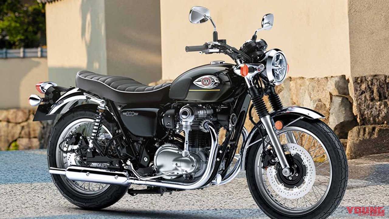 カワサキ「W800」の2025年モデルがインドネシアに登場! 国内次期カラーもこれになる?