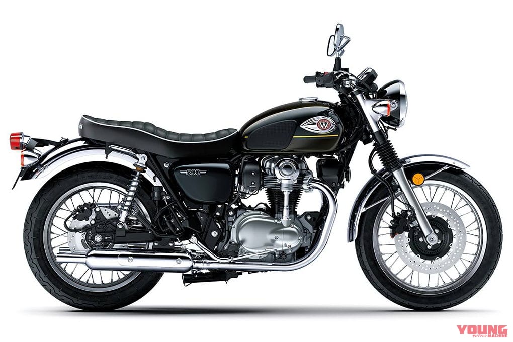 カワサキ|W800|インドネシア仕様|2025年モデル|カワサキ「W800」の2025年モデルがインドネシアに登場! 国内次期カラーもこれになる?